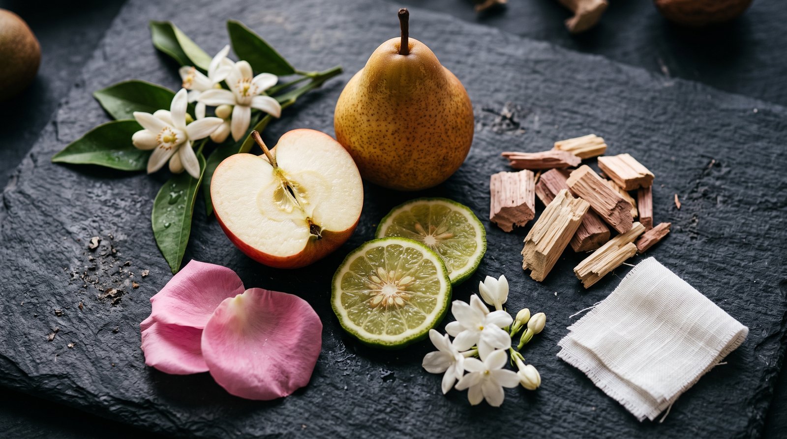 Nasooh — fragrance notes illustration