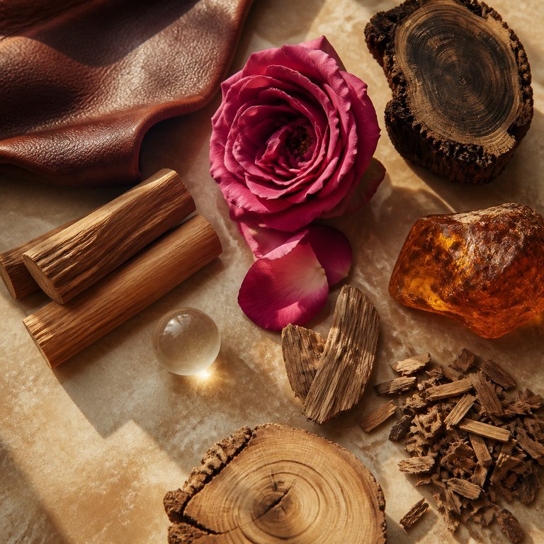 Tanuf — fragrance notes illustration