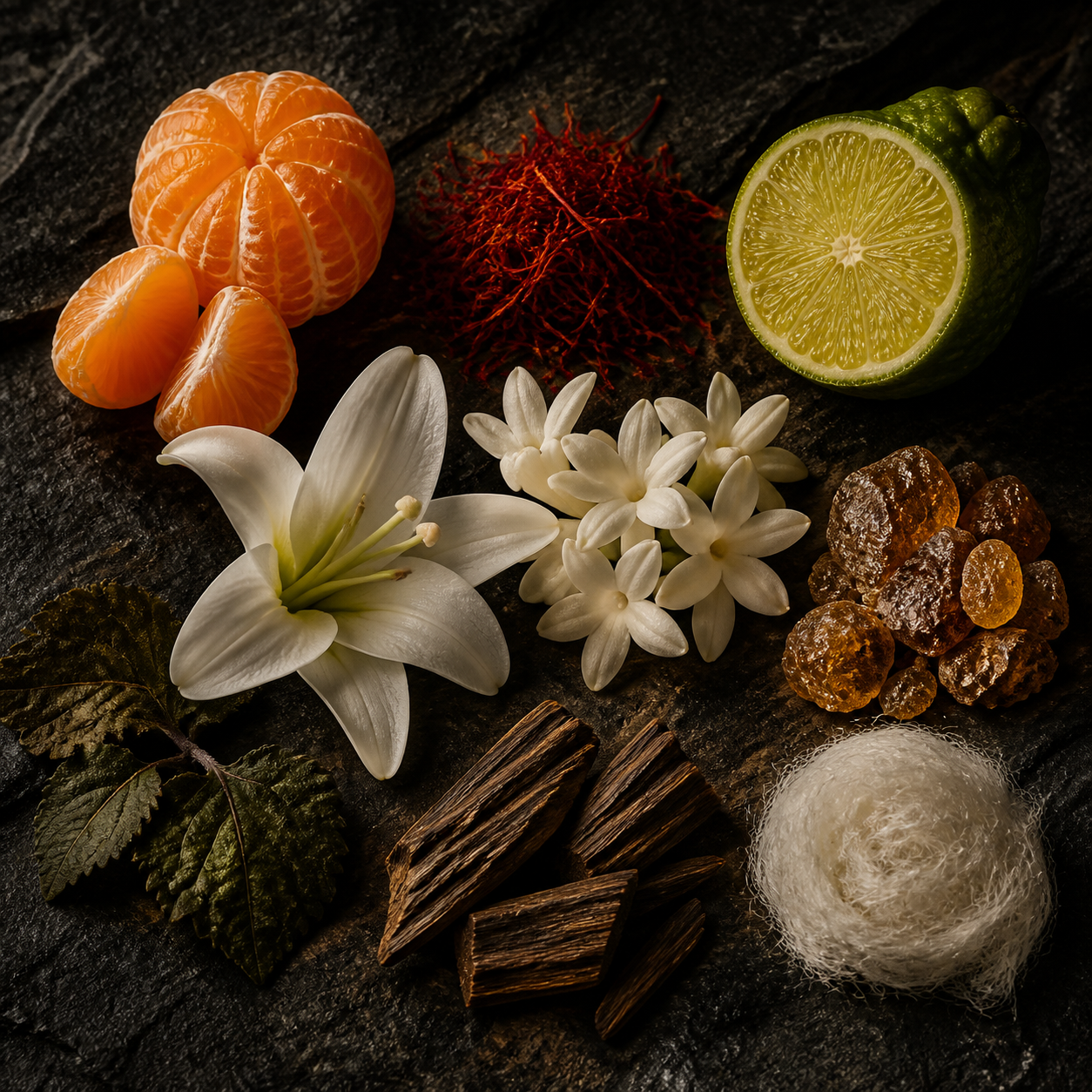 Al Athariya — fragrance notes illustration