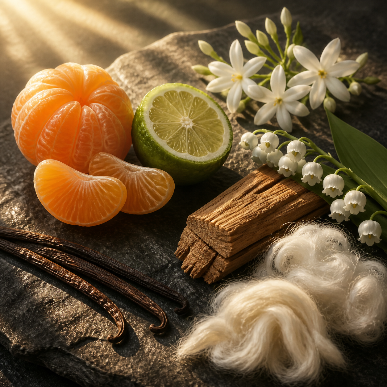 Ranan — fragrance notes illustration