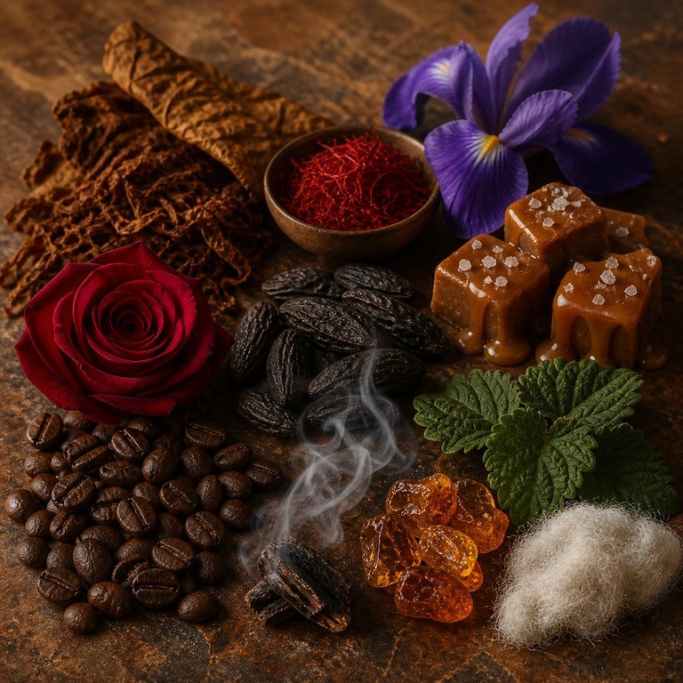 Arabian Tobacco — fragrance notes illustration
