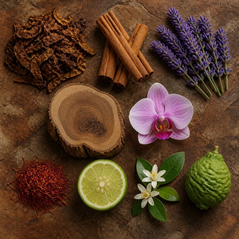 Dominican Tobacco — fragrance notes illustration